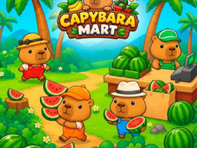 Capybara Mart background