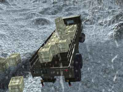 Cargo Truck Montain Simulator background