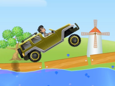 Crazy Hill Climbing background
