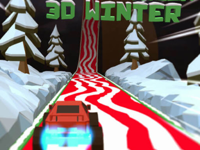 Monster Truck 3D Winter background