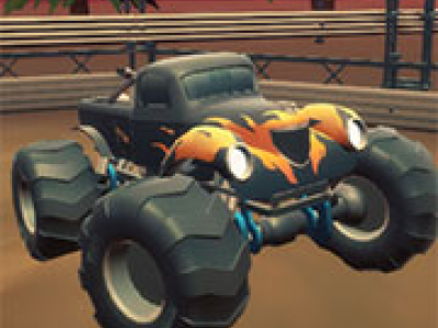 Monster Truck Crazy Racing background