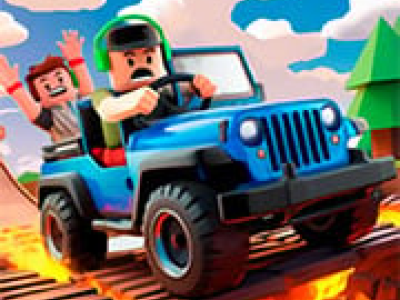 Obby Monster Truck background