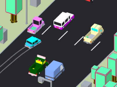 Polygon Highway Drive background