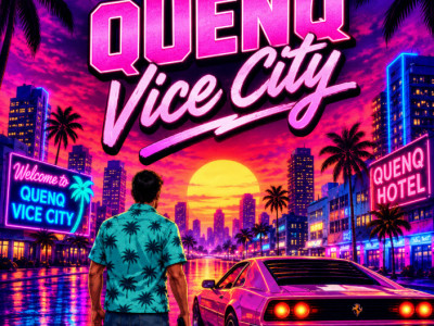 Quenq Vice City background