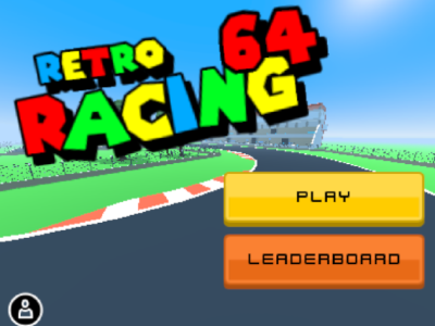 Retro Racing 64 background