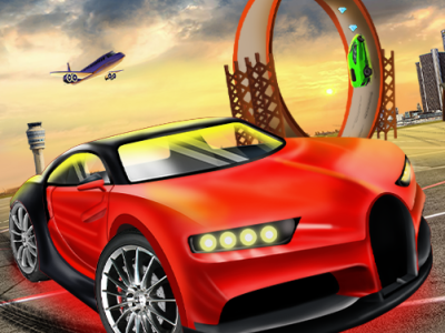 Top Speed Racing 3D background